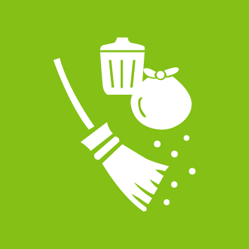 あらゆる場所を<br />
片付けします